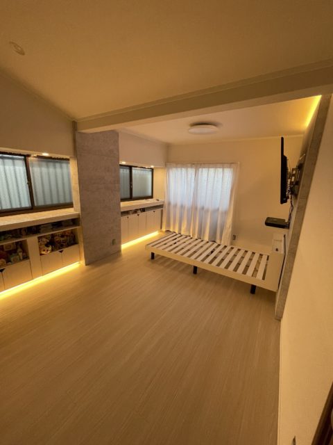 堺市　内装リフォーム和室を洋室に完成